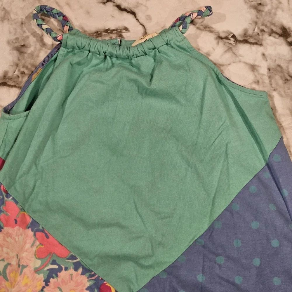 Girls Matilda Jane Dream chasers Polka Dot Daisy Spring Summer Dress Size 10 NWT